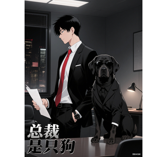 总裁是只狗 短剧封面